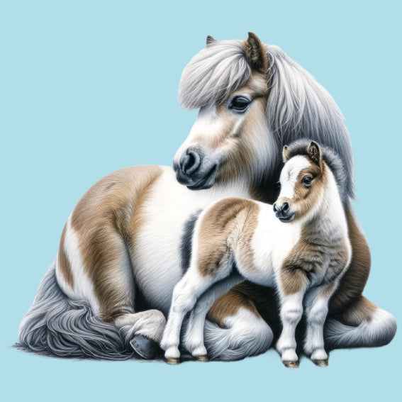 Paard - Pony - Unicorn 12 cm