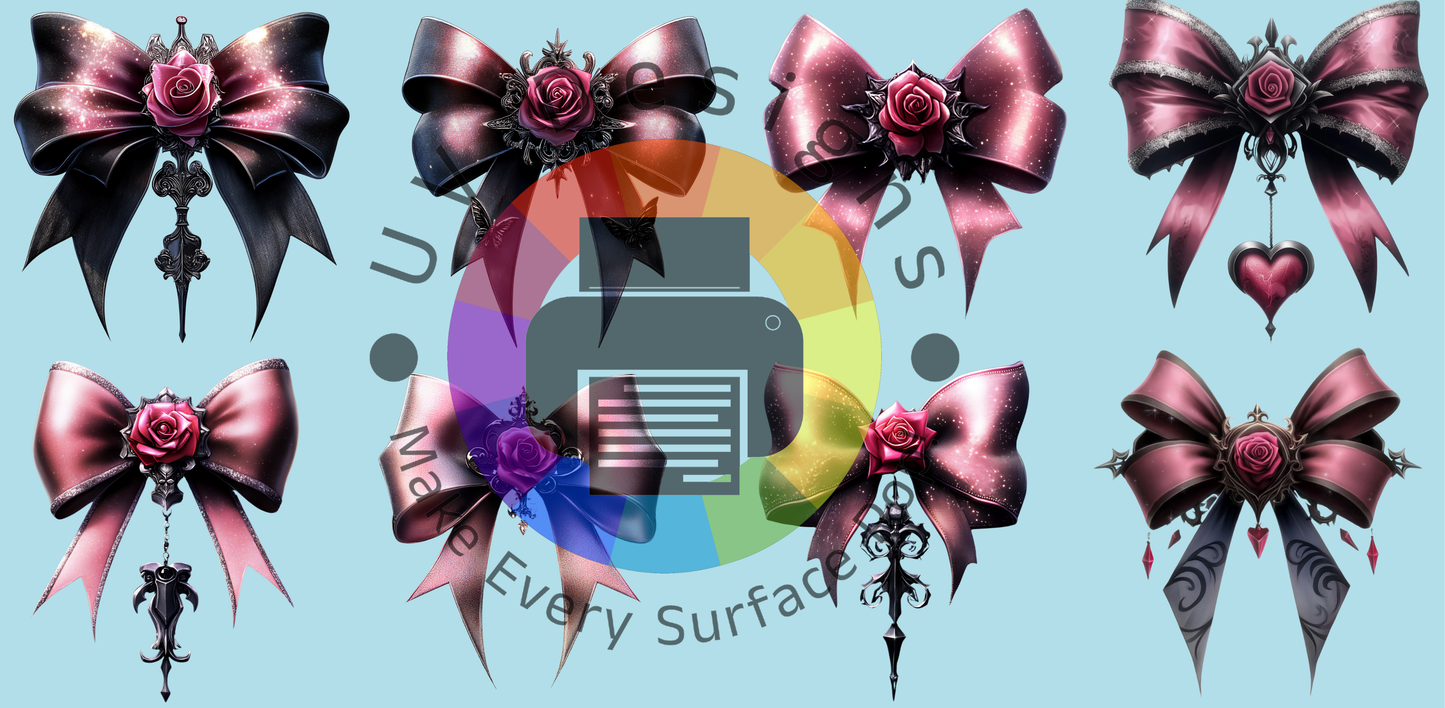 16oz Gothic bordeaux strikjes