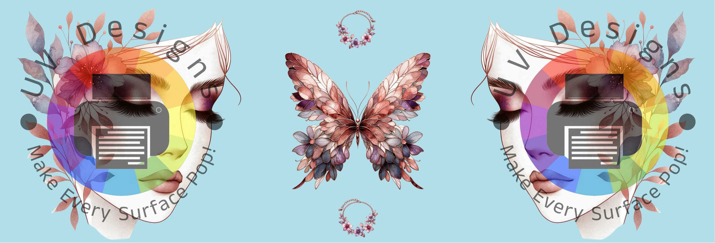 11oz Elegante vrouw profiel