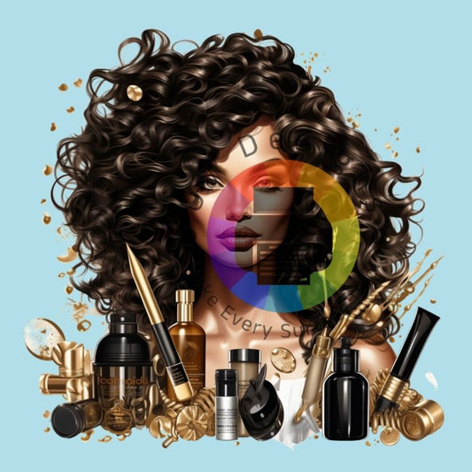 Make up - vrouw - goud nr 2