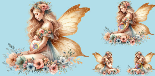 16oz Pregnant Fairy No. 3