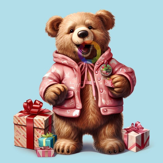 Winter teddy no. 4