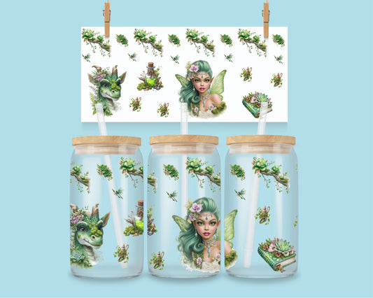 16oz Dragon forest - green nr 3