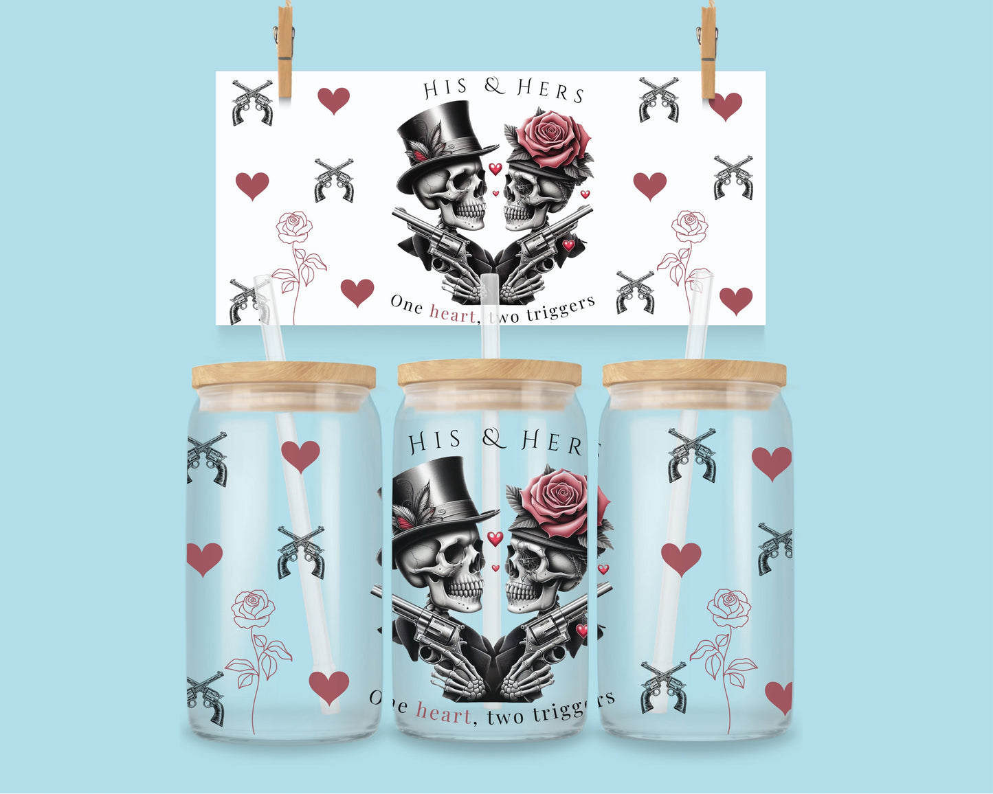 16oz His &amp; Hers ( ENG &amp; FR ) 