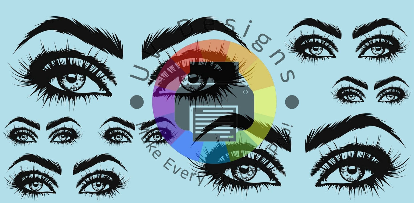 16oz Vrouwen ogen nr 1