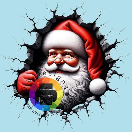 Santa Claus Through the Wall #3