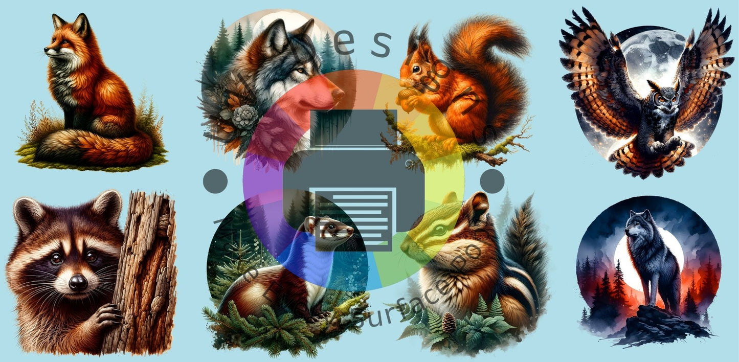 16oz Wilde dieren nr 1