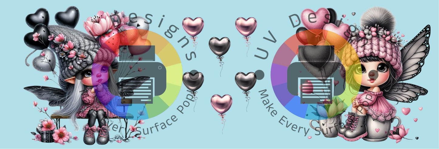 11oz Valentijn gnome meisjes