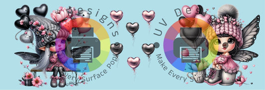 11oz Valentijn gnome meisjes