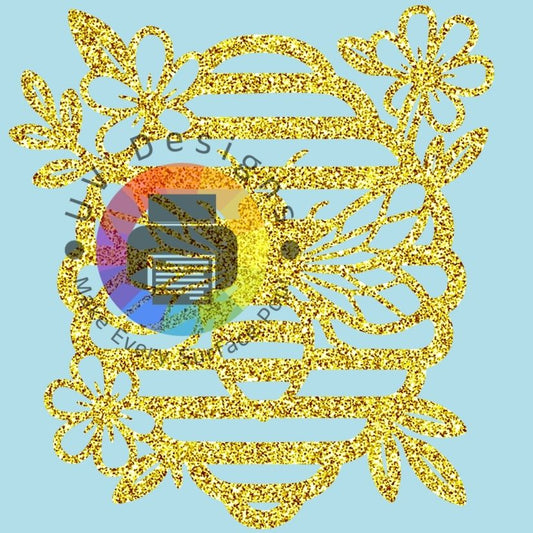 Yellow "gold" beehive
