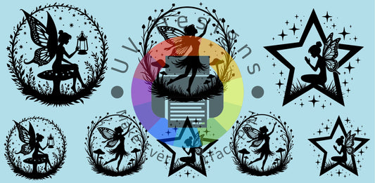 16oz Feeën silhouetten nr 3