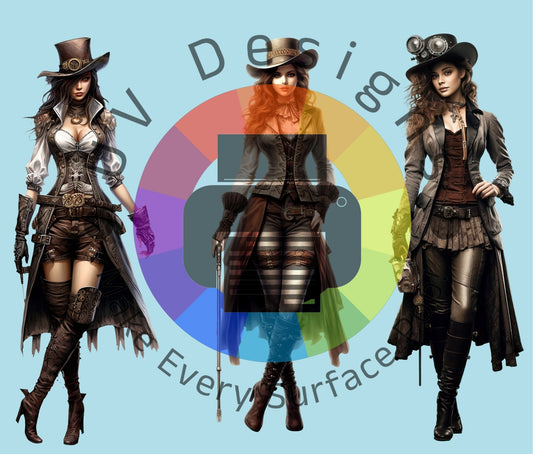 20oz Steampunk vrouwen