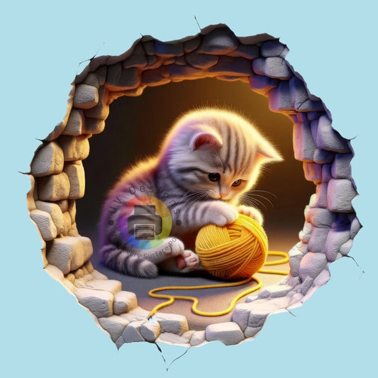 Chaton n°12 cm 1
