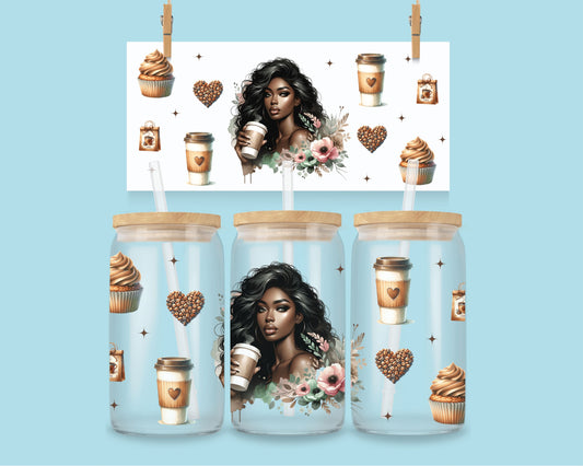 16oz Koffie meisje nr 2