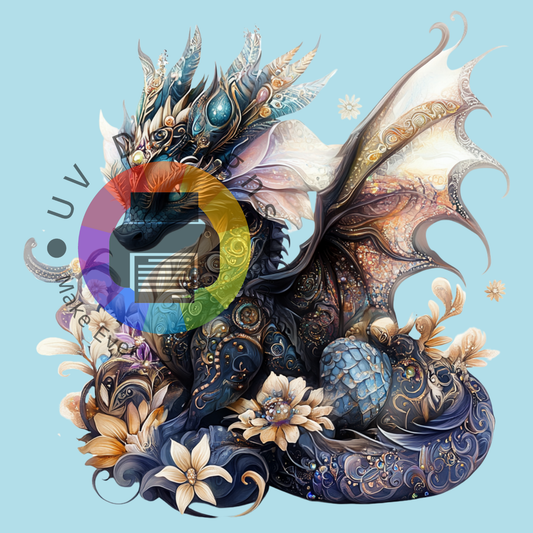 Floral dragon nr 1