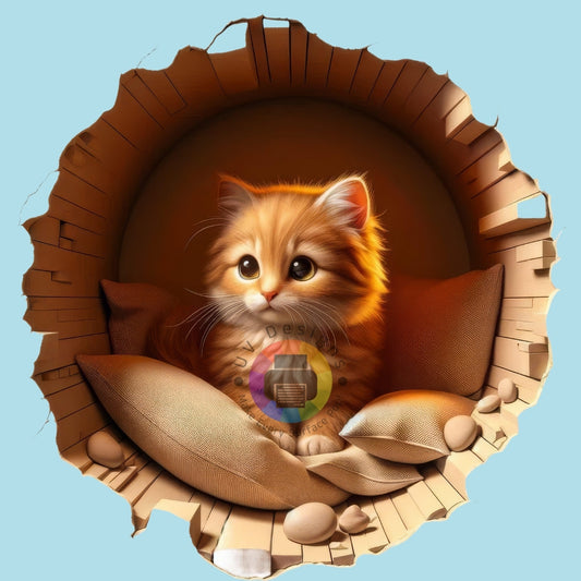 Chaton n°12 cm 4