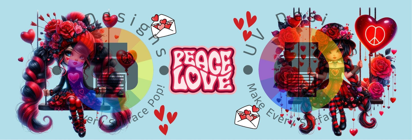 11oz Peace love