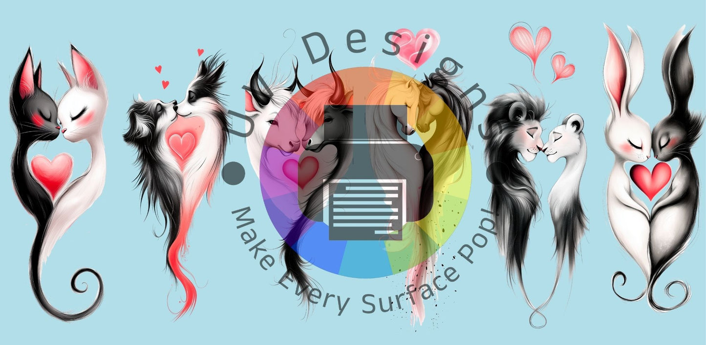 16oz Love dieren - boekenleggers