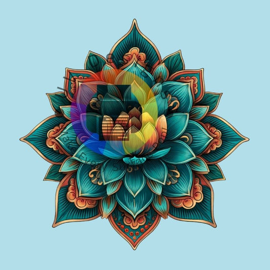 Mandala lotus nr 1
