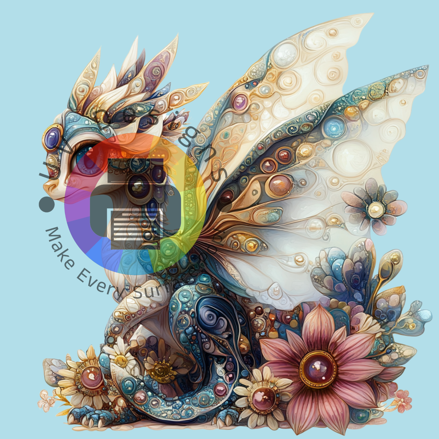 Floral dragon nr 2