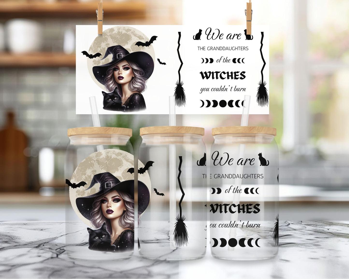 16oz Granddaughters of witches - Blonde - ENG &amp; FR