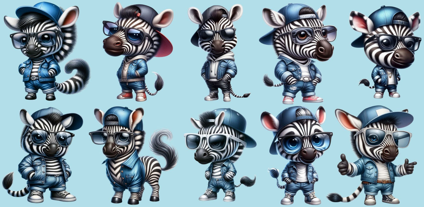 16oz Zebras