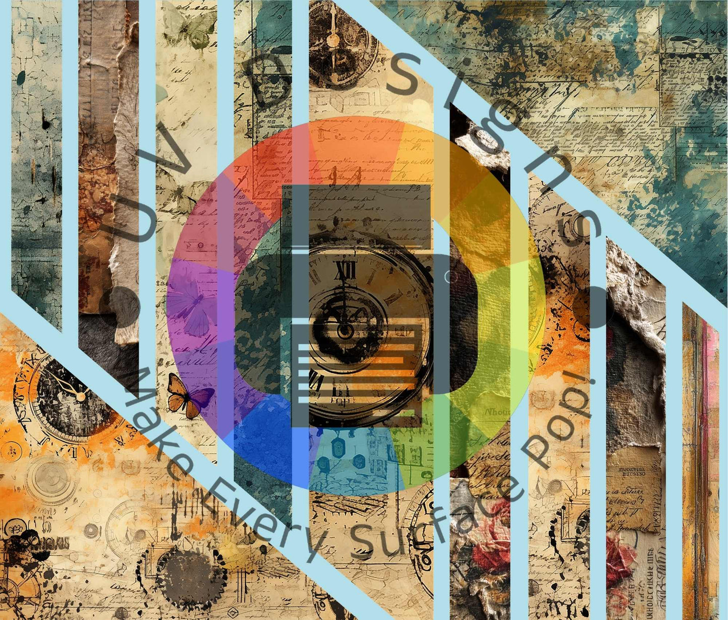 20oz Mixed media - no 8