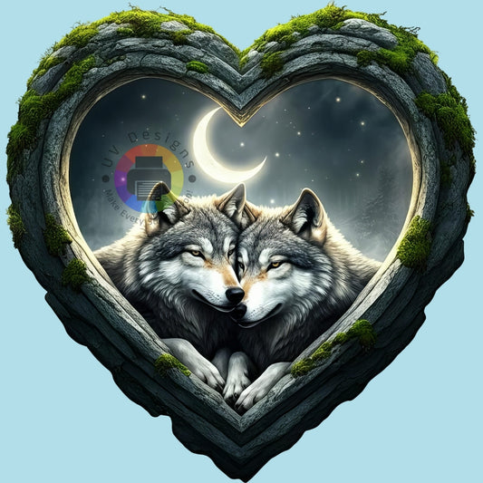 7 cm Wolves - couple no. 3