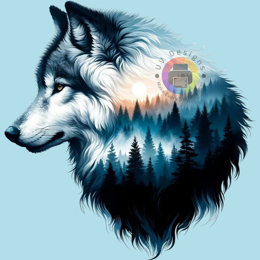 7 cm Wolf head no. 1