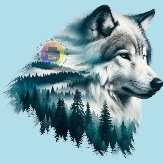 7 cm Wolf head no. 2