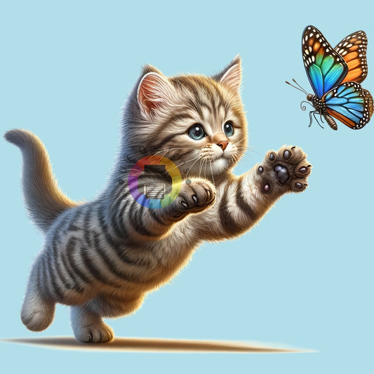 Chaton n° 7 cm 7