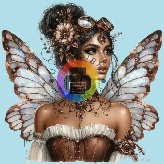 12 cm Steampunk koffie vrouw nr 5