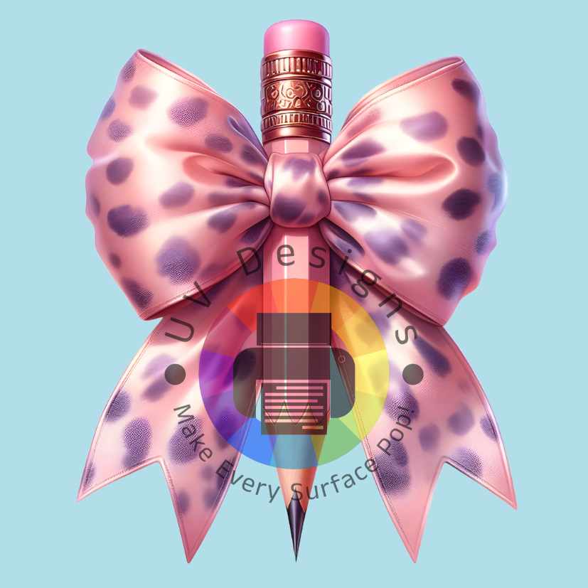 Pencil with bow no. 2