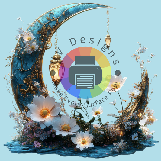 Fantasy moon tree and lights nr 5