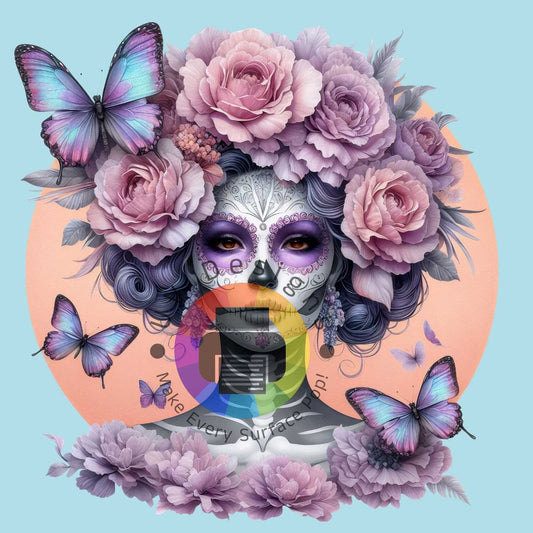 12 cm Dia de la muerte vrouw nr 3
