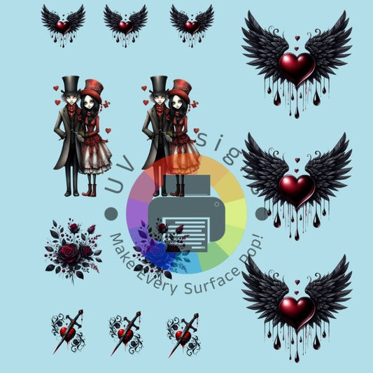 Mix klein gothic koppel