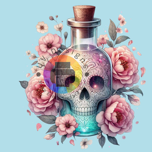 12 cm Skull potion