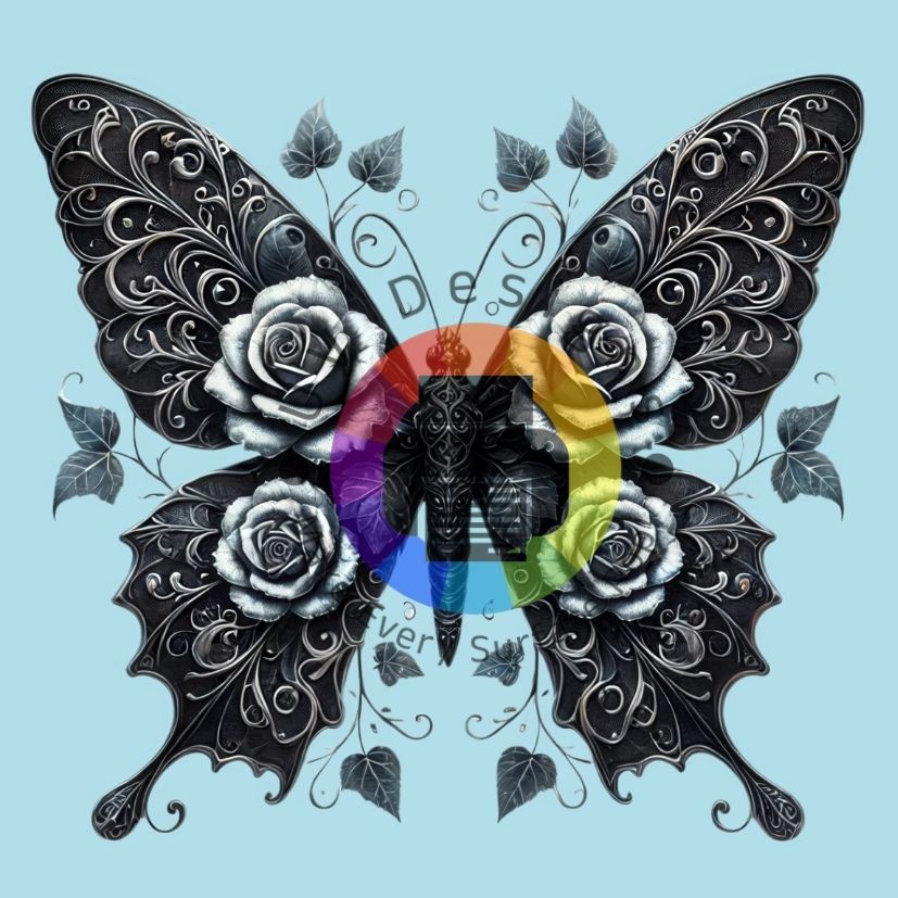 Grijze rozen vlinder