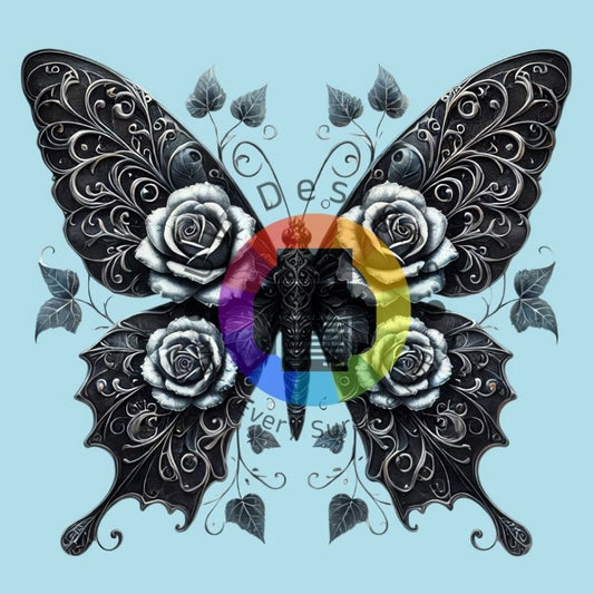 Grijze rozen vlinder