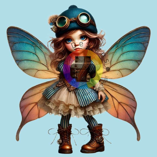 12 cm Steampunk fairy no. 10