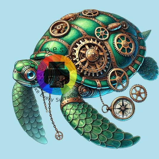Steampunk turtle no. 2