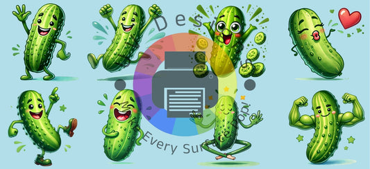16oz Funny Pickles