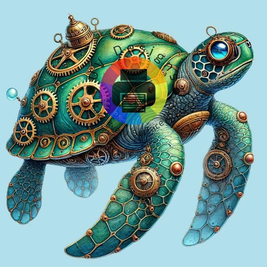 Steampunk turtle no. 3