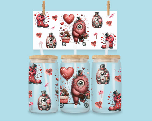 16oz Valentijn monsters wrap