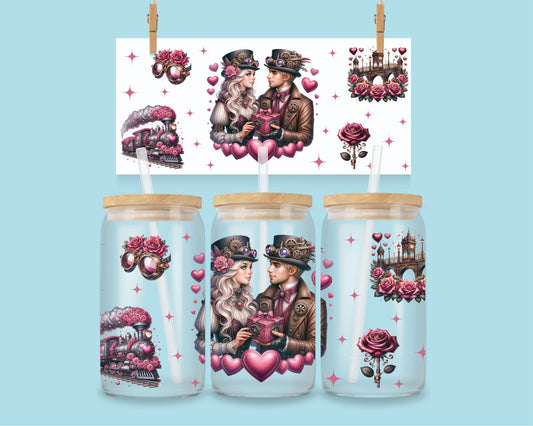 16oz Rose valentijn steampunk nr 1