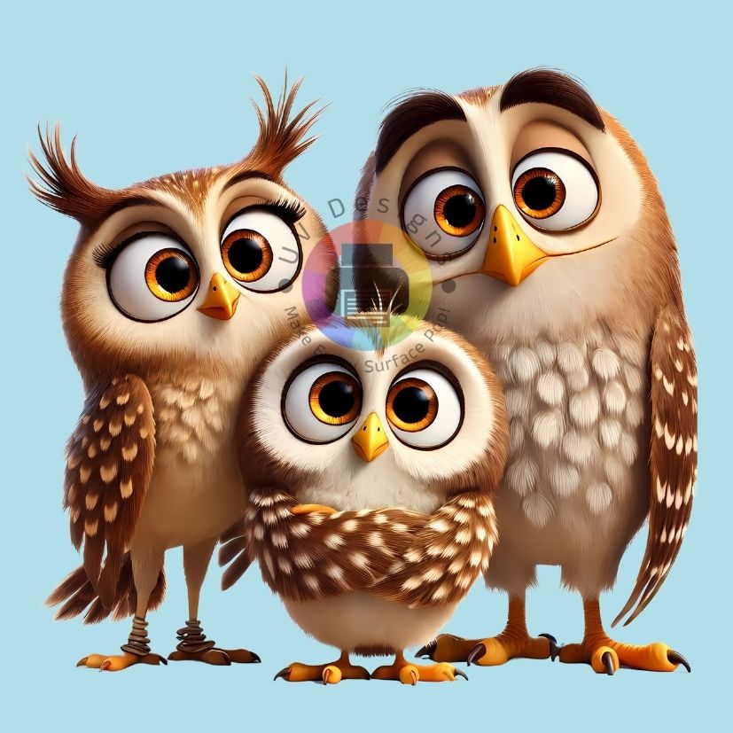 12 cm Uil familie nr 2