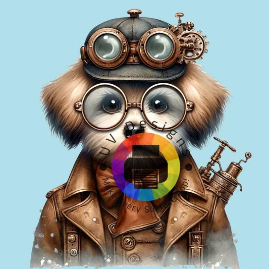 Steampunk dog