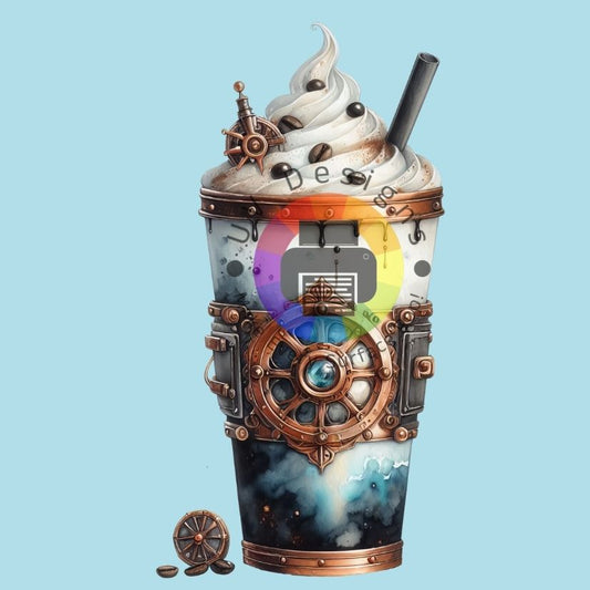 12 cm Steampunk tumbler nr 2