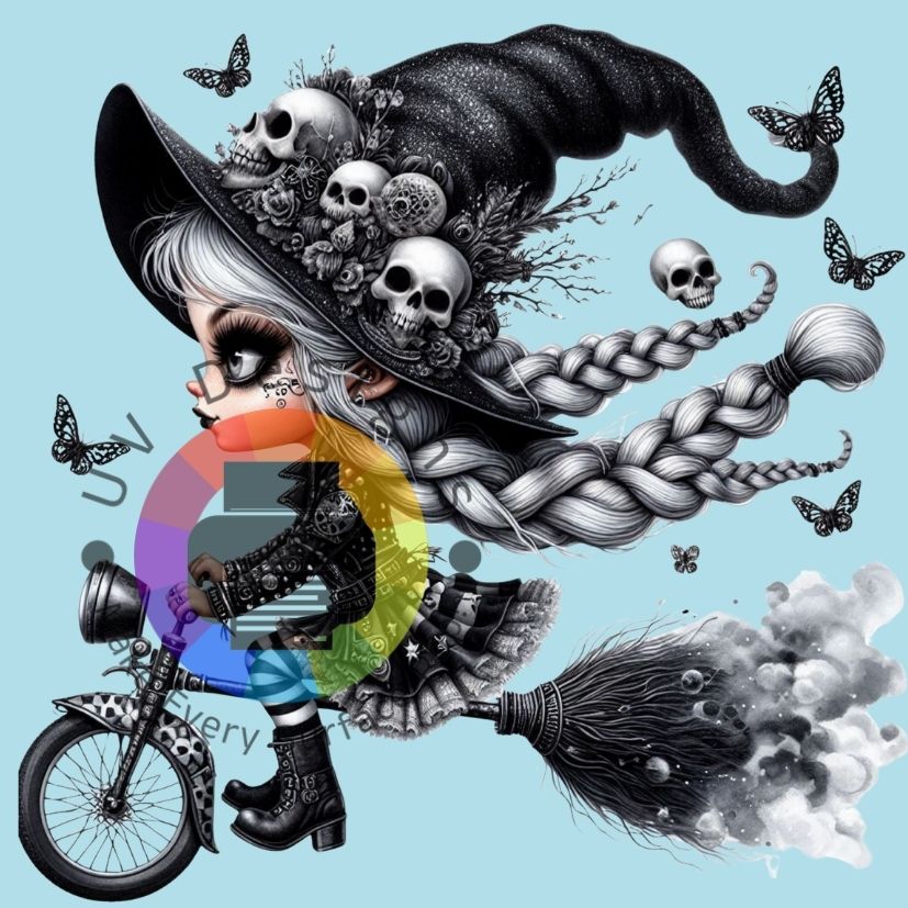 Gothic gnome meisje - zwart nr 4