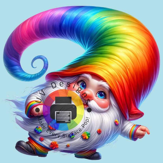 Rainbow gnome no. 5